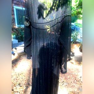 see through rainbow sparkle dress